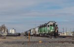 Cascade Green alongside the Transcon